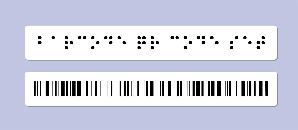 Barcode or qr code. Rectangle strip with code for scanning. Cashless payments Stock-Illustration