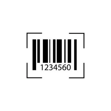 Barcode premium line icon. Simple high quality pictogram. Stock Illustration