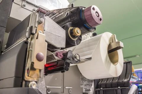 Barcode Printer Stock Photos