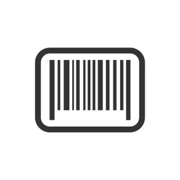 Barcode product distribution icon. Vector illustration. Business concept barc Stock Illustration