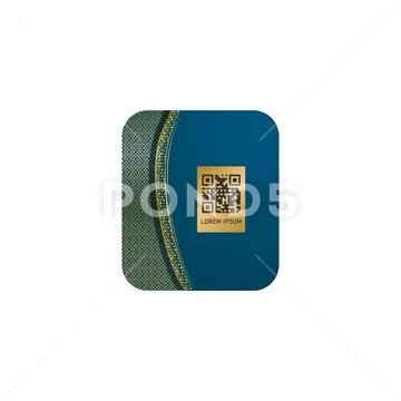 Barcode qr label and tag islamic theme design Illustration #235155080