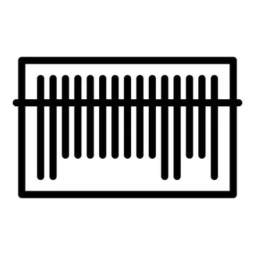 Barcode reader icon outline vector. Code scanner Stock-Illustration