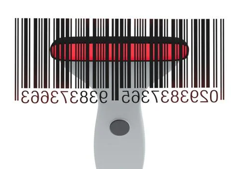 Barcode reader Stock Illustration