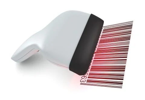 Barcode reader 库存插图