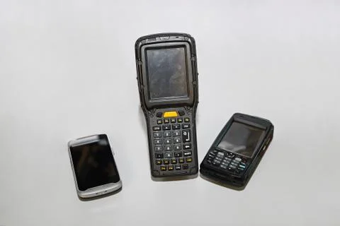 Barcode Reader Mobile Stock-Fotos