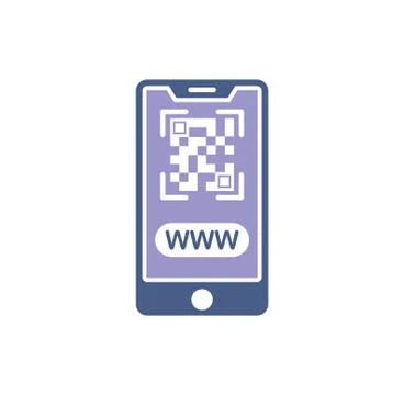 Barcode related icon on background for graphic and web design. Creative Stock Illustration