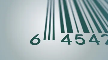 Barcode scaning. Stock Footage 85477243