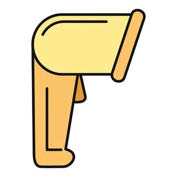 Barcode scanner device for retail and inventory management Stock-Illustration