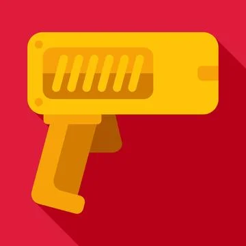 Barcode scanner device for retail flat design Illustrazione stock