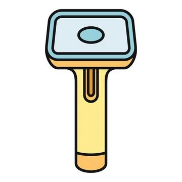 Barcode scanner device for retail inventory management Stock-Illustration