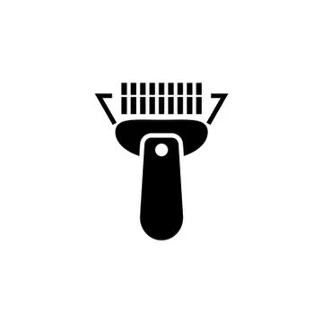 Barcode Scanner Flat Vector Icon Stock Illustration