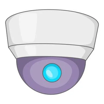 Barcode scanner icon, cartoon style Illustrazione stock