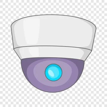 Barcode scanner icon, cartoon style Illustrazione stock
