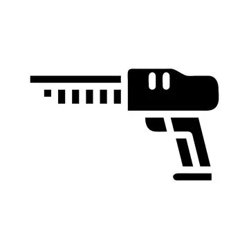 Barcode scanner icon. Concept of inventory, logistics, and retail. Stock-Illustration