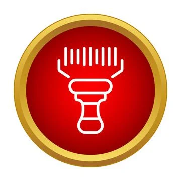 Barcode scanner icon identifying digital product information Stock Illustration