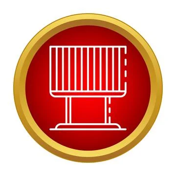 Barcode scanner icon reading product information Stock Illustration