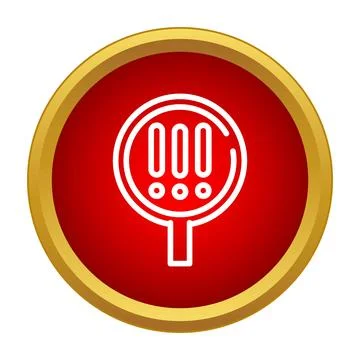 Barcode scanner icon searching identifying product data Stock Illustration