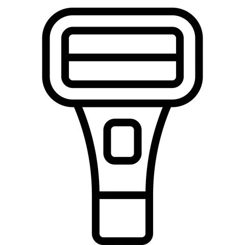 Barcode Scanner icon, Supermarket and Shopping mall related vector Illustrazione stock