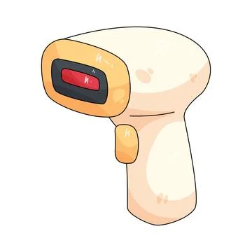 Barcode scanner Stockillustratie