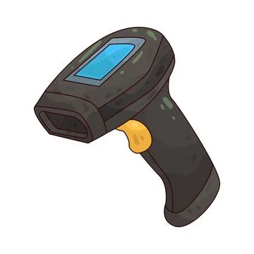 Barcode Scanner illustration Stock Illustration