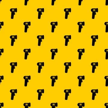 Barcode scanner pattern vector Illustrazione stock