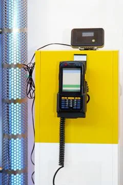 Barcode scanner Stock-Fotos