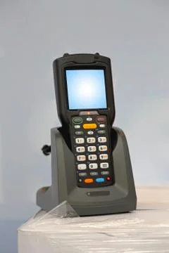 Barcode scanner Stock-Fotos