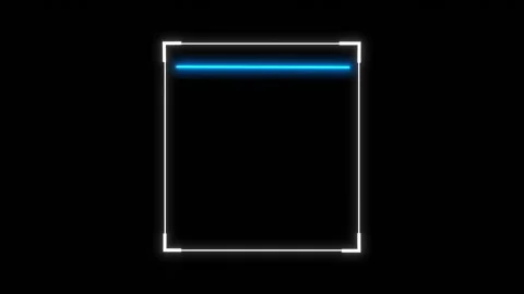 Barcode scanner, QR code Futuristic barcode quick-response code scanning Bar Stock-Footage 277925077