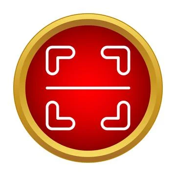 Barcode scanner red circle identifying product code Stock-Illustration