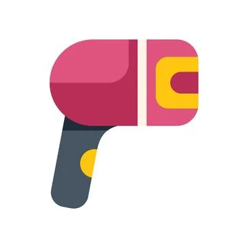 Barcode scanner scanning for retail checkout using laser beam technology Stock Illustration