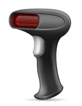 Barcode scanner stock vector illustration Illustrazione stock
