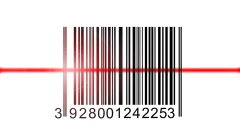 Barcode Scanning Stock Footage 40105746