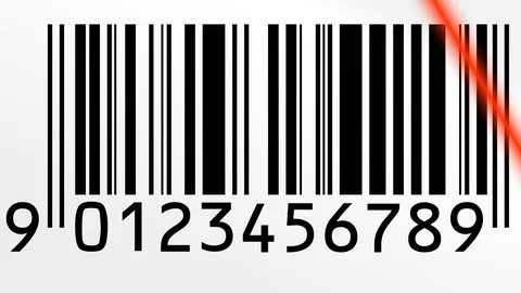 Barcode scanning Stock Footage 114078129