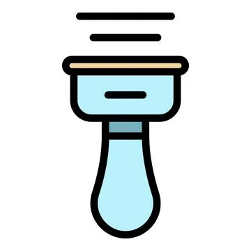 Barcode scanning icon color outline vector Stock-Illustration