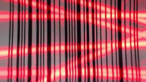 Barcode Scanning with Multiple Barcode Scanners Red Laser Beams Stock-Fotos