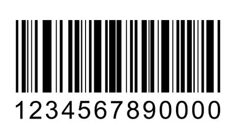 Barcode vector icon. Bar code for web, app ui design. Isolated illustration Illustrazione stock