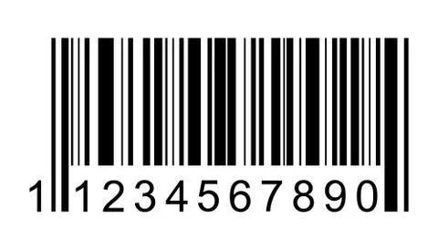 Barcode vector icon. Bar code for web, app ui design. Isolated illustration Stockillustratie