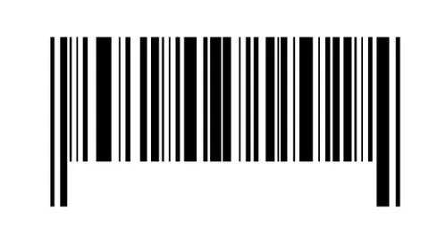 Barcode vector icon. Bar code for web, app ui design. Isolated illustration イラスト素材