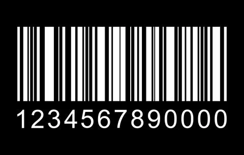 Barcode vector icon. Bar code for web flat design. Isolated illustration 스톡 일러스트