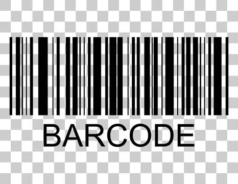 Barcode vector icon. Bar code for web flat design. Isolated illustration Illustrazione stock