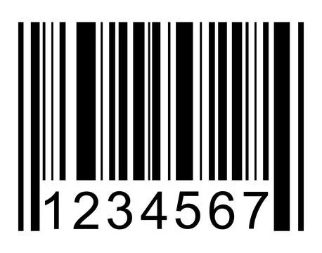 Barcode vector icon. Bar code for web flat design. Isolated illustration Illustrazione stock