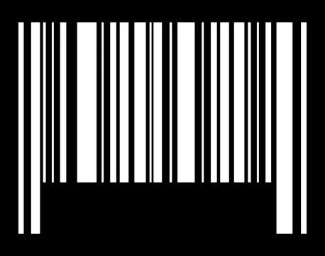 Barcode vector icon. Bar code for web flat design. Isolated illustration 스톡 일러스트