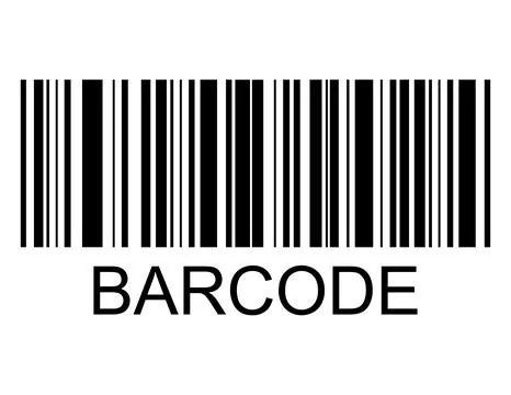 Barcode vector icon. Bar code for web flat design. Isolated illustration Illustrazione stock
