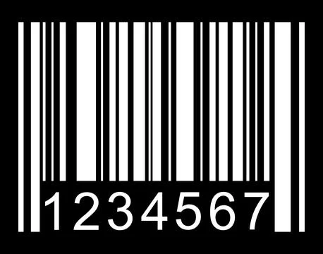 Barcode vector icon. Bar code for web flat design. Isolated illustration Stock Illustration