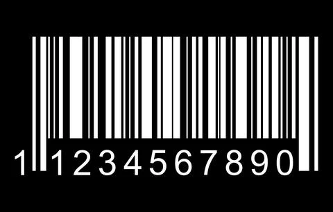 Barcode vector icon. Bar code for web flat design. Isolated illustration 스톡 일러스트