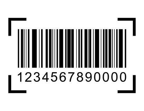 Barcode vector icon. Bar code for web flat design. Isolated illustration Stock Illustration