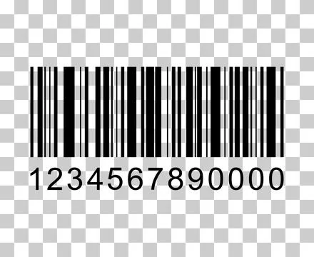 Barcode vector icon. Bar code for web flat design. Isolated illustration 스톡 일러스트