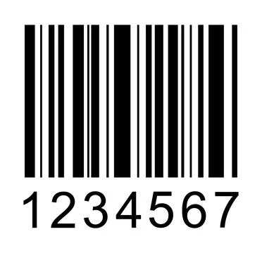 Barcode vector icon. Bar code for web flat design. Isolated illustration Stock Illustration