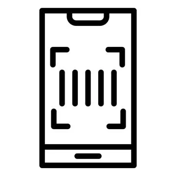 Barcode Vector Icon Design Illustration 스톡 일러스트