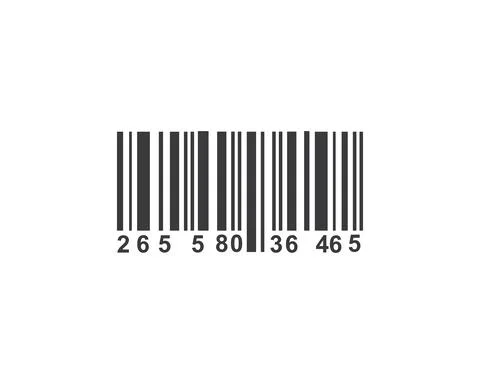 Barcode vector icon illustration design Stock Illustration